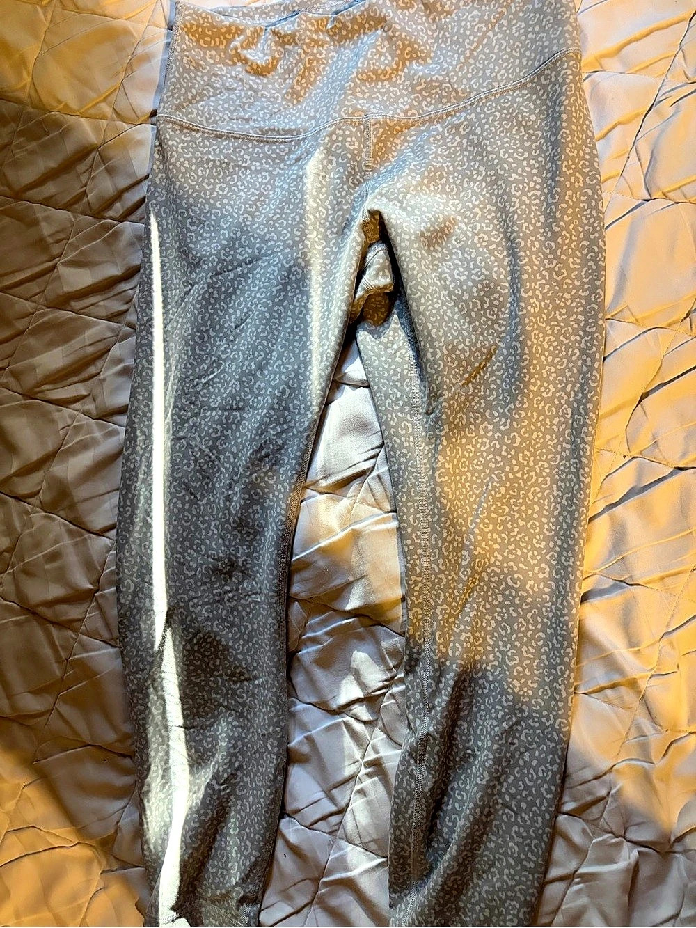 lululemon Align High-Rise Pant 25" Gray Animal Print Size 12